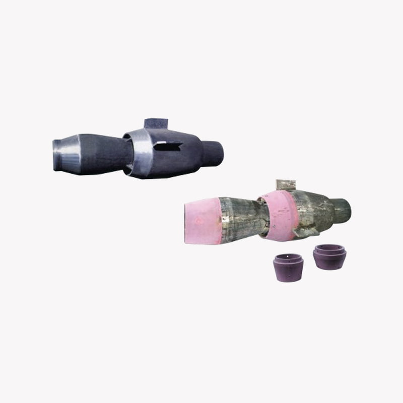 Serie de boquillas y quemadores