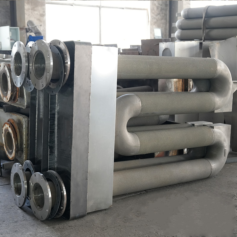 Tubo radiante tipo W