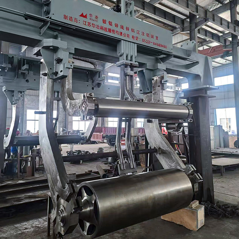 Rollo de fregadero y rodillos estabilizadores y brazos de línea de galvanización y línea de galvalume